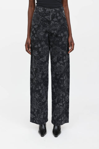Floral Jeans