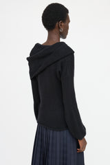 Blumarine Cashmere Off-Shoulder Sweater