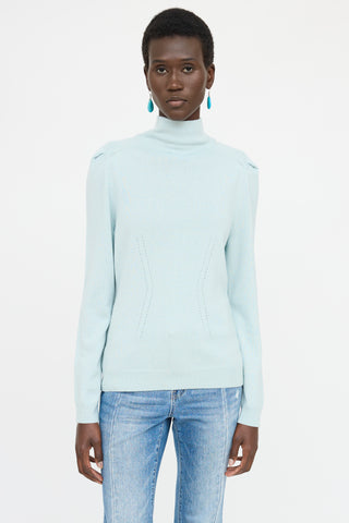Blumarine Cashmere Turtleneck Sweater