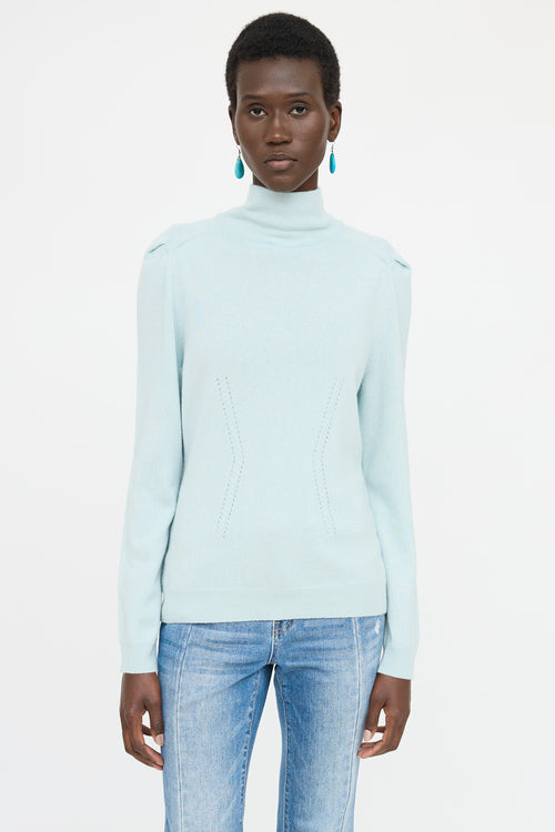 Blumarine Cashmere Turtleneck Sweater