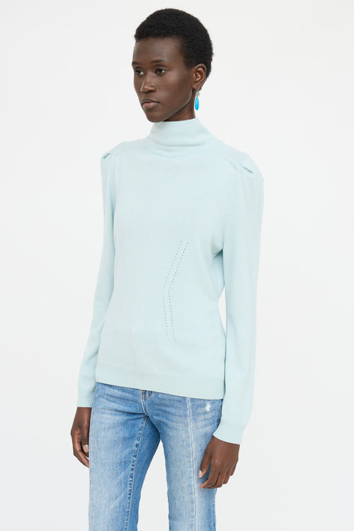 Blumarine Cashmere Turtleneck Sweater