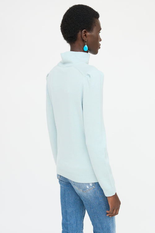 Blumarine Cashmere Turtleneck Sweater