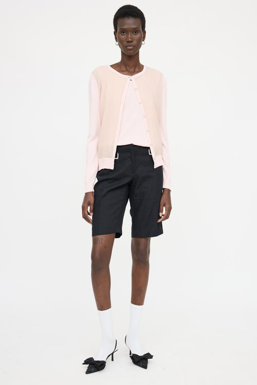 Blumarine Silk Knit Co-Ord Set