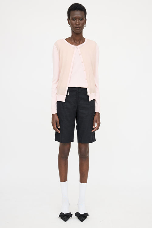 Blumarine Silk Knit Co-ord Set