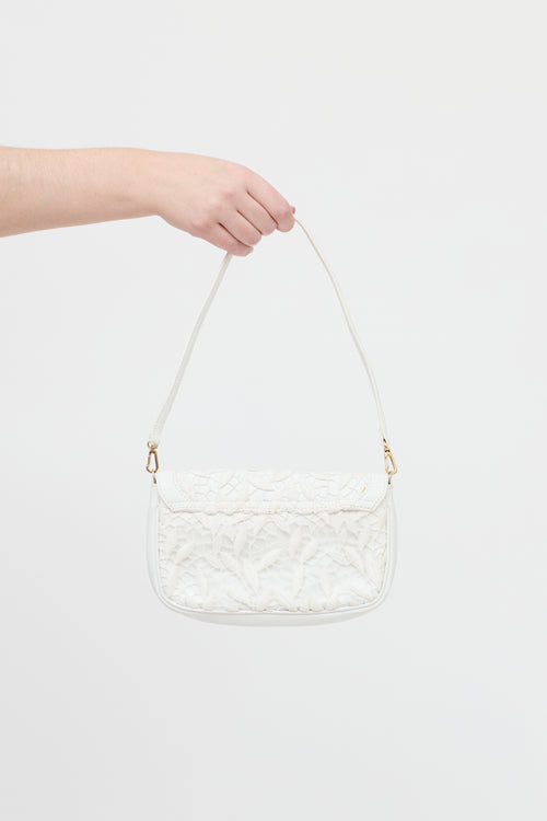 Leather Crochet Bag