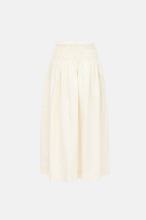 Boden Smocked Maxi Skirt