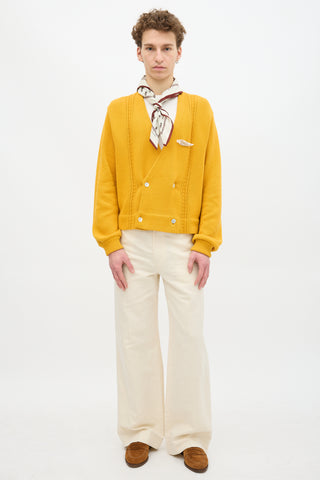 Bode Double Breasted Cardigan