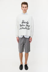 Bode Embellished Script Sweatshirt