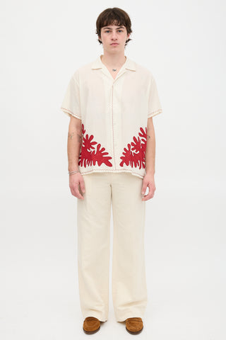 Bode Embroidered Shirt