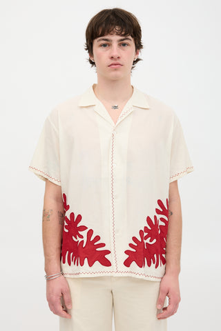 Bode Embroidered Shirt