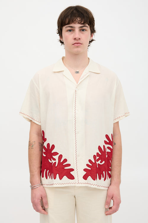Bode Embroidered Shirt