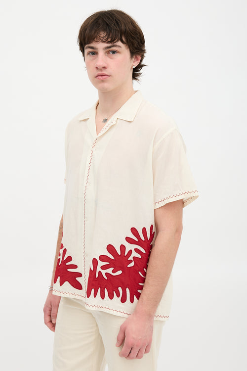 Bode Embroidered Shirt