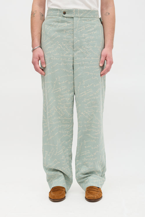 Bode Powder Signature Trouser