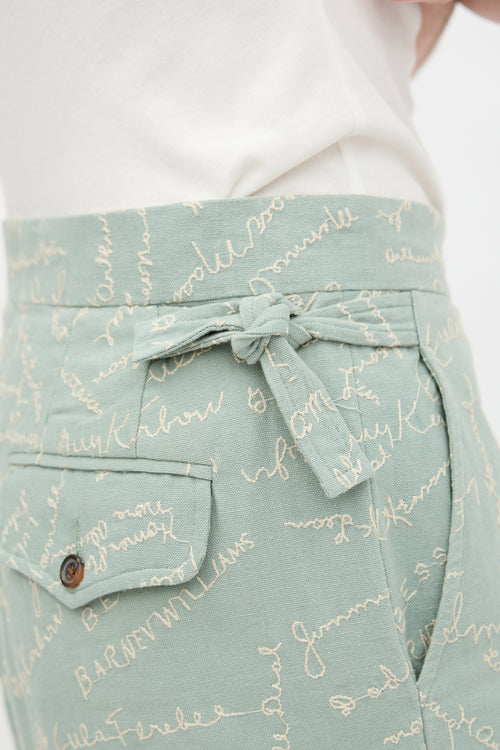 Bode Powder Signature Trouser