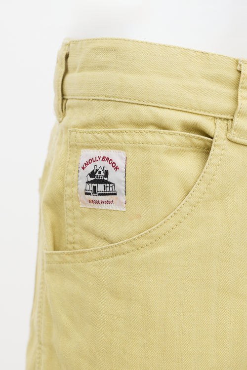 Bode Knolly Brook Straight Leg Pant