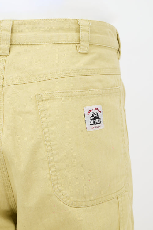 Bode Knolly Brook Straight Leg Pant