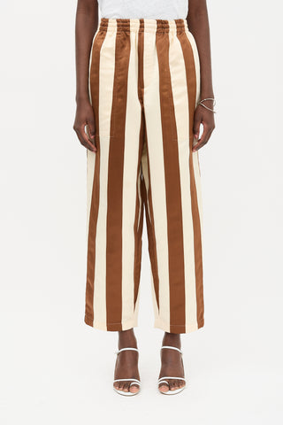 Bode Satin Stripe Trouser