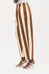 Bode Satin Stripe Trouser