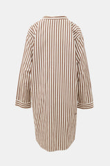 Bode Striped Shirt Dress