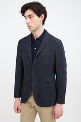 Boglioli Wool Plaid Blazer