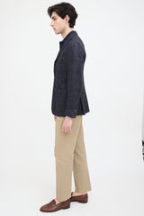 Boglioli Wool Plaid Blazer