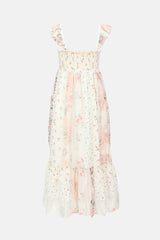 Bonpoint Floral Smocked  Dress