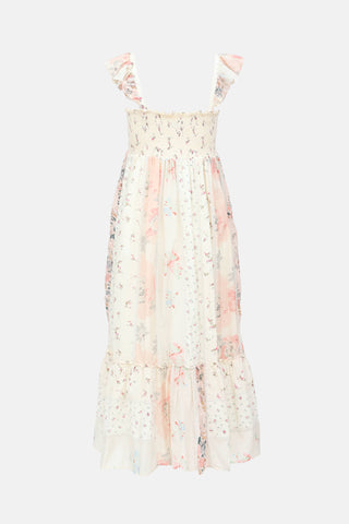 Bonpoint Floral Smocked  Dress