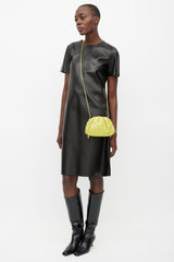 Bottega Veneta Light Green Mini Pouch Crossbody Bag