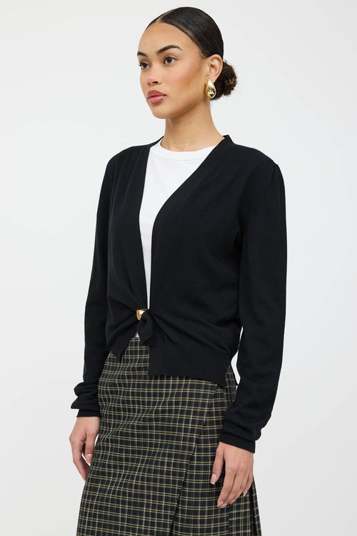 Bottega Veneta Spring 2020 Cashmere Knit Ring Cardigan