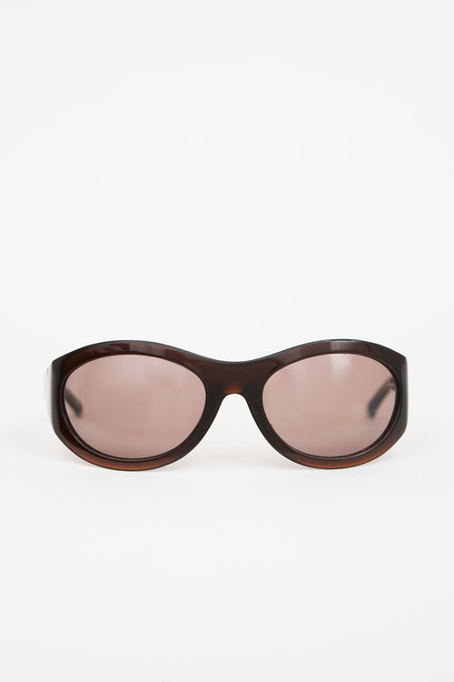 Bottega Veneta BV07/S Oval Sunglasses