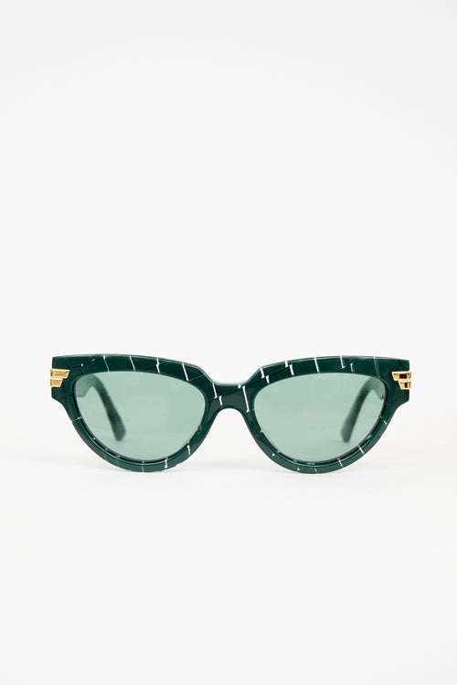 Bottega Veneta BV1035S Tapered Sunglasses