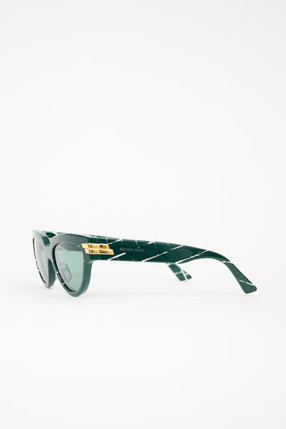 Bottega Veneta BV1035S Tapered Sunglasses