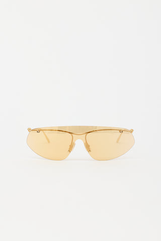 Bottega Veneta BV1272S Shield Sunglasses