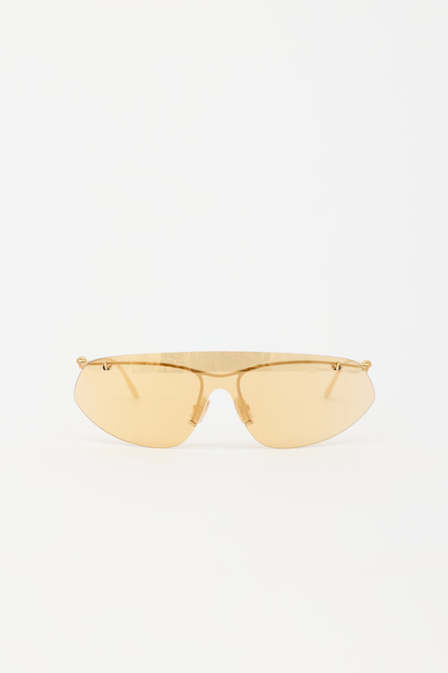 Bottega Veneta BV1272S Shield Sunglasses