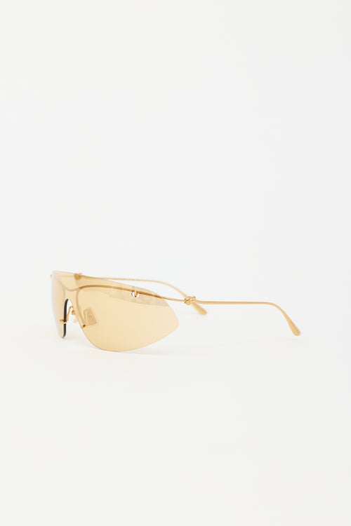 Bottega Veneta BV1272S Shield Sunglasses