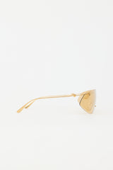 Bottega Veneta BV1272S Shield Sunglasses