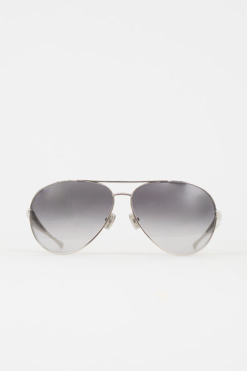 Bottega Veneta BV1305S Aviator Sunglasses