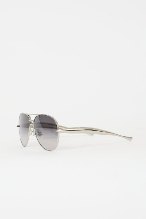 Bottega Veneta BV1305S Aviator Sunglasses