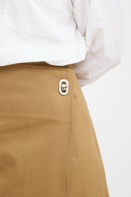 Bottega Veneta Cotton Asymmetrical Skirt