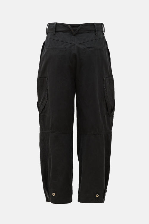 Bottega Veneta Belted Balloon Cargo Pant