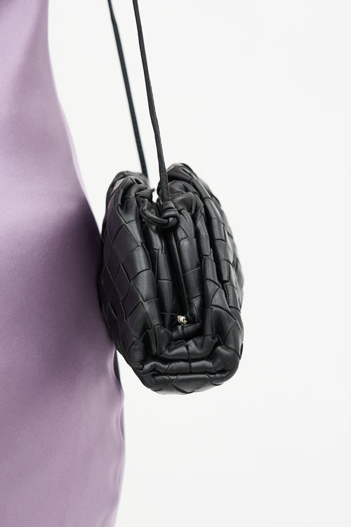 Bottega Veneta Intrecciato Leather Mini Pouch Bag