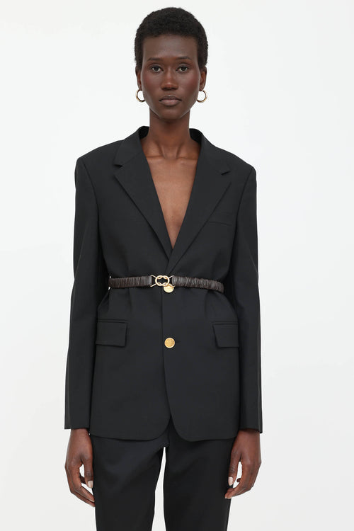 Bottega Veneta Belted Blazer