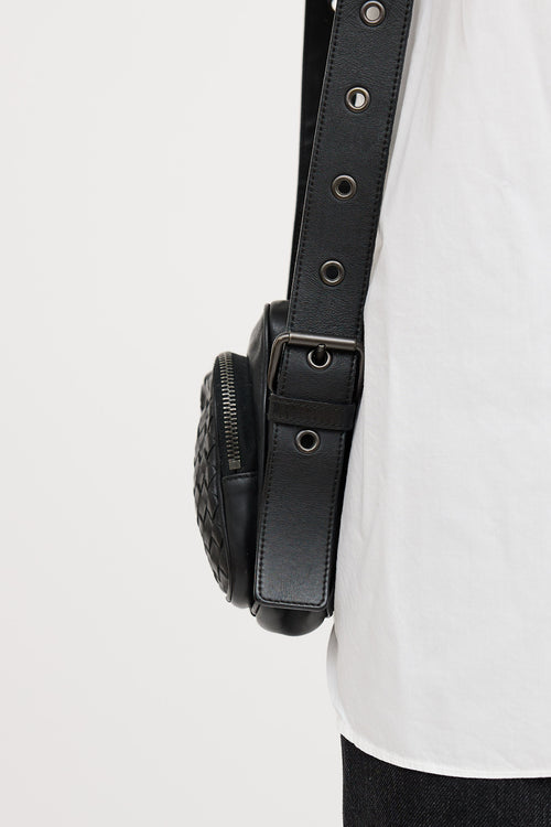Bottega Veneta Intrecciato Crossbody Bag