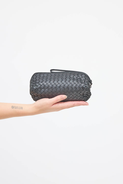 Bottega Veneta Intreciatto Zip Pouch