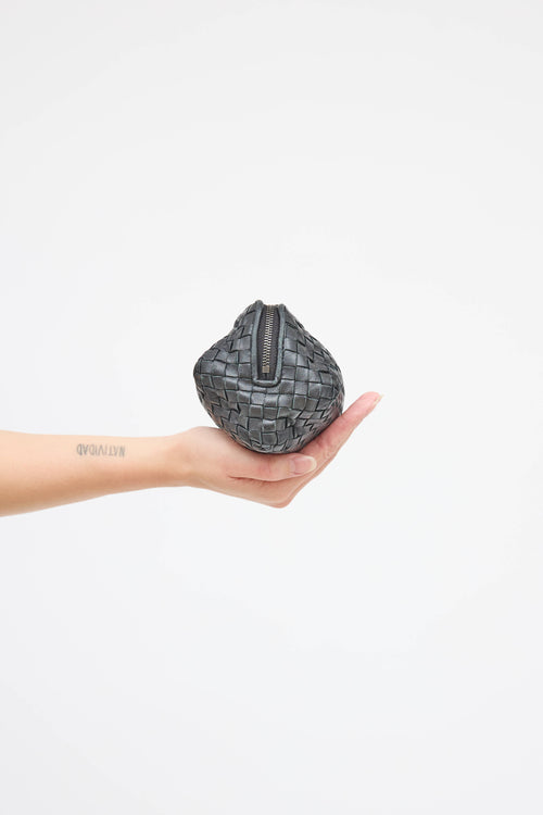 Bottega Veneta Intreciatto Zip Pouch