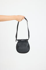 Bottega Veneta Black Leather Intrecciato Belt Bag