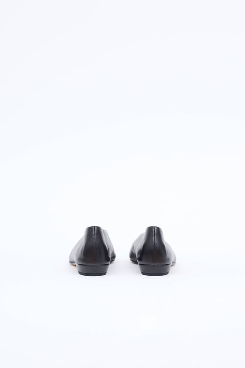 Bottega Veneta Almond Point Toe Flat