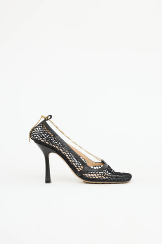 Bottega Veneta Mesh Stretch Pump