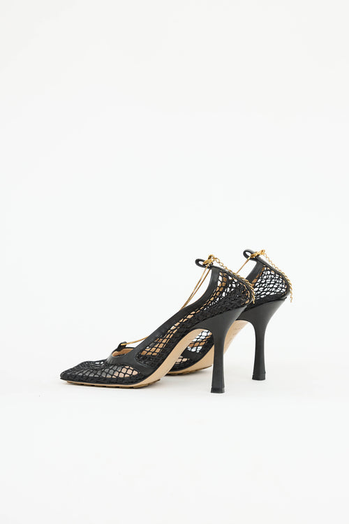 Bottega Veneta Mesh Stretch Pump
