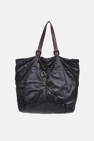 Bottega Veneta 2010 Nylon Intrecciato Tote Bag